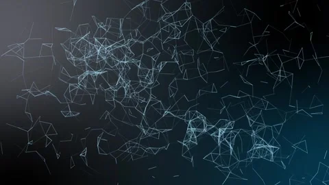 Abstract lines polygonal background Stock Footage 243426800