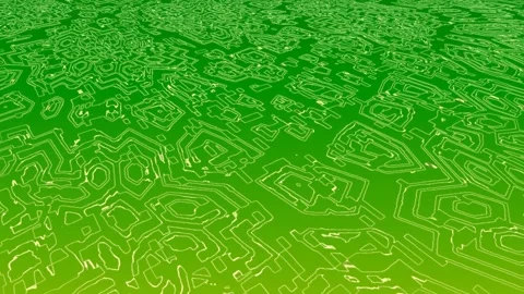 Abstract Lines to Polygons Perspective Planar Texture Motion Background Stock Footage 300754605