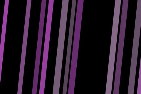 Abstract lines in purple gray black on dark background Stock Illustration