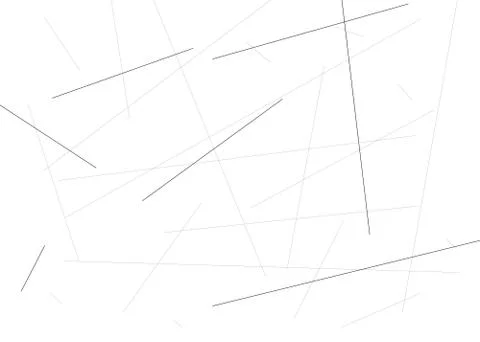 Abstract lines random chaotic lines thick and thin - abstract geometric patte Stockfoto's
