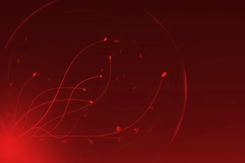 Abstract lines red background Stock Illustration