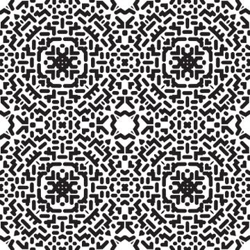 Abstract lines seamless pattern. Modern stylish geometric backgr Stock Illustration