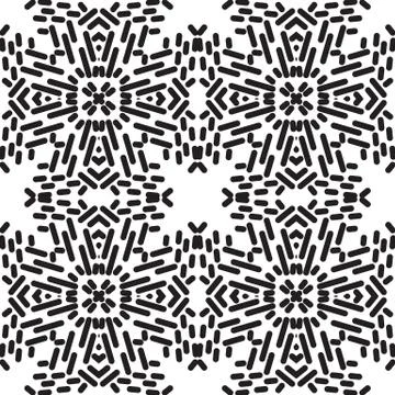 Abstract lines seamless pattern. Modern stylish geometric backgr Stock Illustration