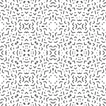 Abstract lines seamless pattern. Modern stylish geometric backgr Stock Illustration