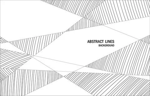 Abstract lines shape style artwork with space of texture. Ilustração Stock