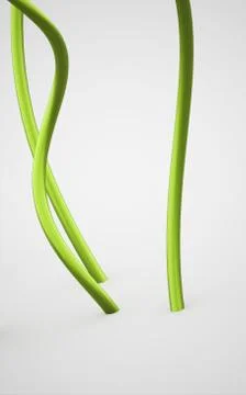 Abstract lines, spiral concept rendered Stock Illustration
