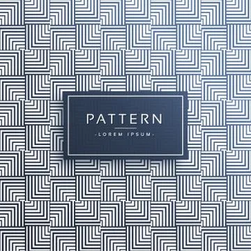 Abstract lines square geometric pattern background Illustrazione stock