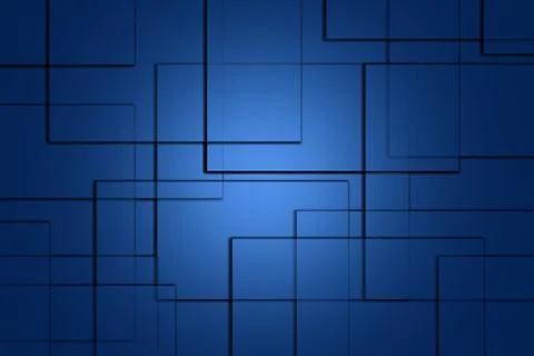 Abstract lines square navy blue background Stock Illustration