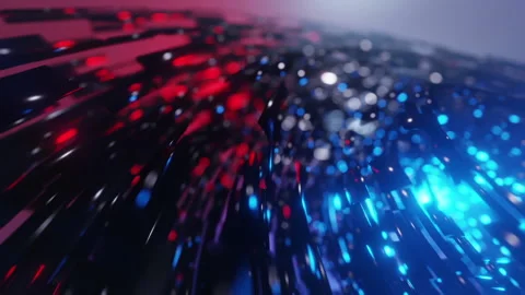 Abstract Lines Structure Loop Stock Footage 195105191