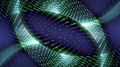 Abstract Lines Structures Background Loop Video stock 118207244