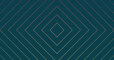 Abstract lines tech futuristic motion background. Seamless looping geometric Stock Footage 263385661
