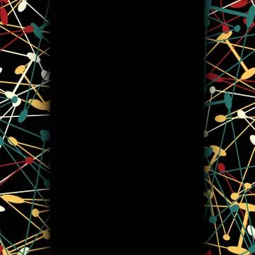 Abstract lines vector background Stock Illustration