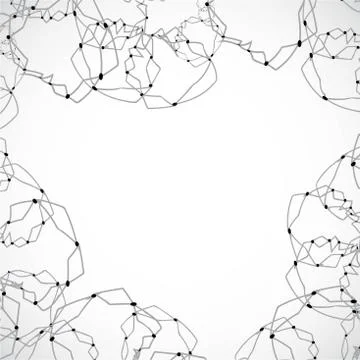 Abstract lines vector background Stock-Illustration