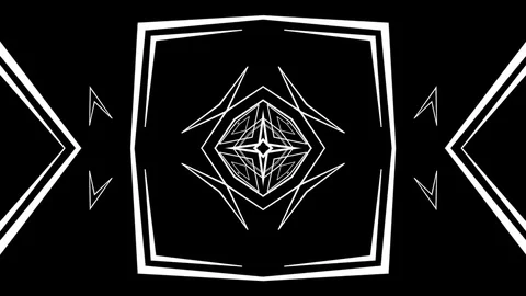 Abstract Lines VJ Loops Stock Footage 80341836