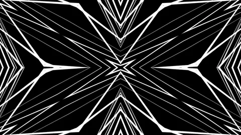 Abstract Lines VJ Loops Stock Footage 80341849