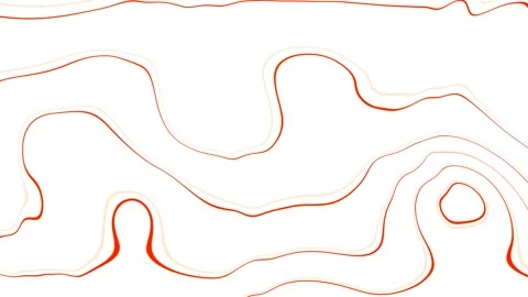 Abstract lines wave tech futuristic motion background. Stock Footage 154064097