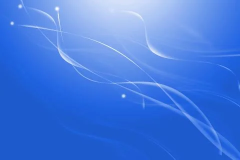 Abstract lines wavy blue background 스톡 일러스트