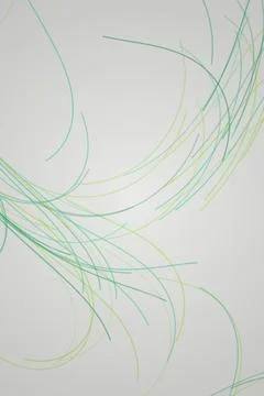 Abstract Lines on White Background Stock Illustration