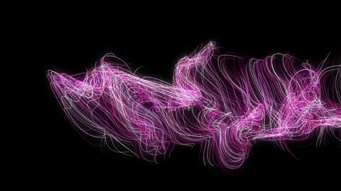 Abstract lines3 left.mp4 Stockbeeldmateriaal 343873216