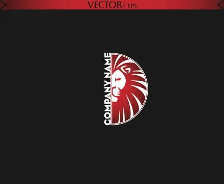 Abstract Lion Logo Stock-Illustration