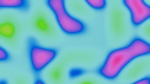 Abstract Liquid 4K VJ Loop - Mesmerizing Music Background Green Pink Stock Footage 297598166