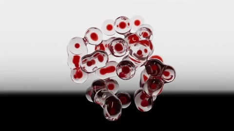 Abstract Liquid Animation Stock Footage 340403077