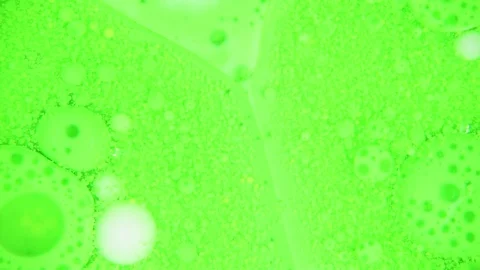 Abstract liquid background with bubbles and lines Stock Footage 98993800