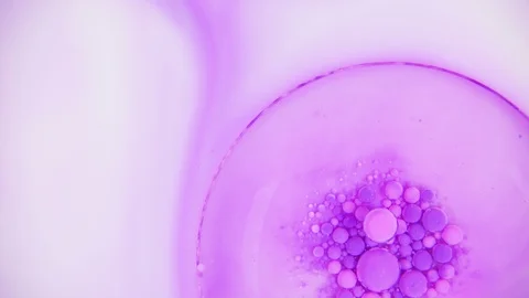 Abstract liquid background with bubbles and lines Stock Footage 98994467