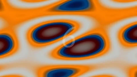 Abstract liquid background with dynamic glowing energy flow pattern in deep.. Stock Footage 342204387