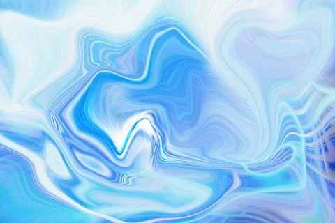 Abstract liquid background with flowing blue and white wave patterns 스톡 일러스트
