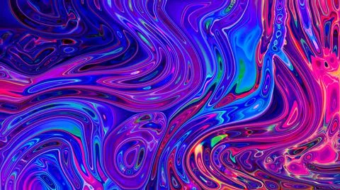 Abstract Liquid Background With Marble Pattern Watercolor And Ink Paint Stock Illustration