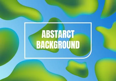 Abstract liquid background with place for your text. Vector illustration Illustrazione stock