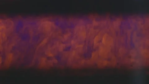 Abstract liquid background. Strange movement. Red water and blue ink Stock Footage 136233466