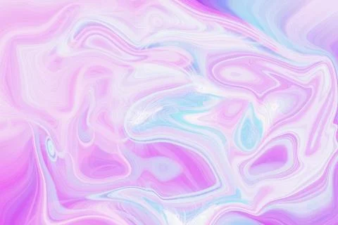 Abstract liquid background with swirling patterns of soft pastel pink Stock Illustration