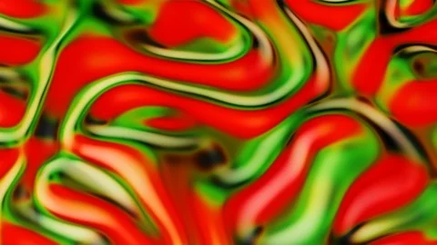 Abstract Liquid Background VJ Loop 스톡 동영상 128585655