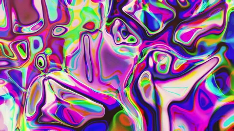 Abstract Liquid Background VJ Loop Видео 211505701