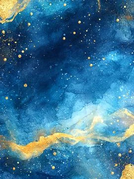 Abstract liquid backgrounds, alcohol ink splatters, Stock Illustration