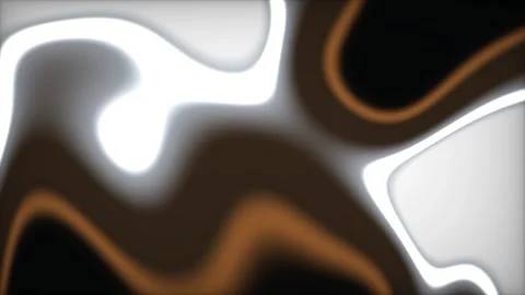 Abstract Liquid Chocolate and Neon White Waves Background Stock Footage 339315012