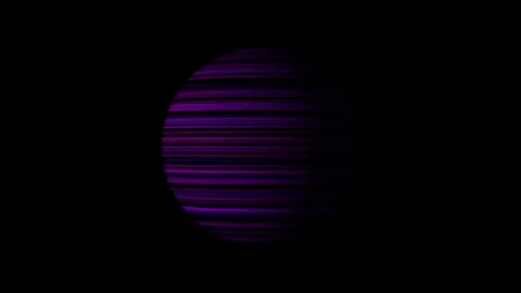 Abstract liquid circle in infinite rotation. Holographic dots backdrop in wave Stock Footage 312503395