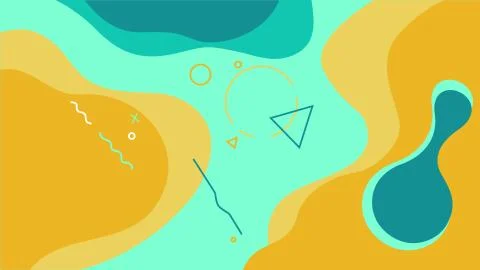 ABSTRACT LIQUID COLOR BACKGROUND Stock Illustration