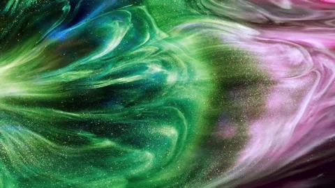 Abstract Liquid Color Motion Background 5 Stock Footage 164183394