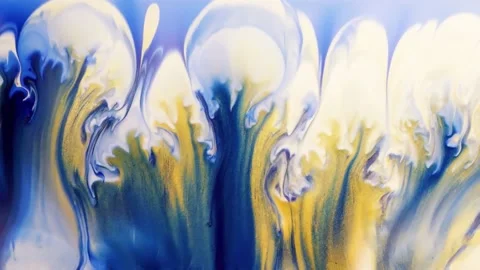 Abstract Liquid Color Motion Background Stock Footage 166842805
