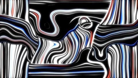 Abstract liquid colored pattern 32 Stock Footage 292976820