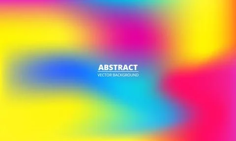 Abstract liquid colorful rainbow gradient background bright multicolored Stock Illustration