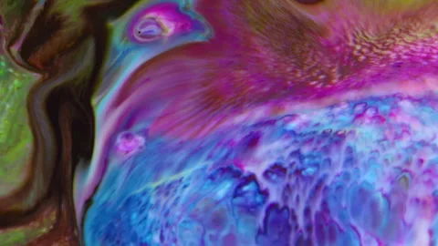 Abstract Liquid Colors Wave Spreads Background Texture 25 Stock Footage 314585328