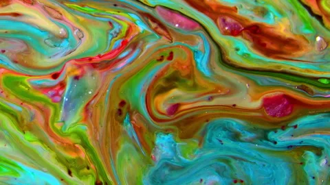 Abstract Liquid Colors Wave Spreads Background Texture 5 Stock Footage 314586044