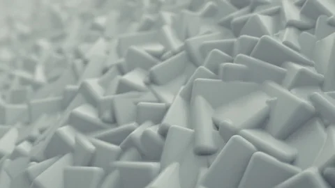 Abstract Liquid Cubes Background, 3d Loopable Animation 4k Video stock 72901532