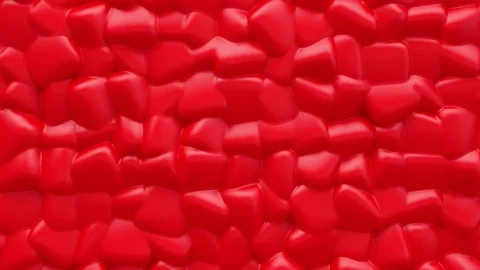 Abstract Liquid Cubes Background, 3d Loopable Animation 4k Vídeo Stock 72901552