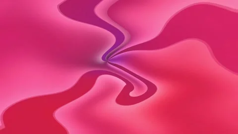 Abstract Liquid Flowing with Red and Pink Colors Stock Footage 284406670
