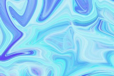 Abstract liquid fluid background with flowing marble patterns in vibrant Stock Illustration